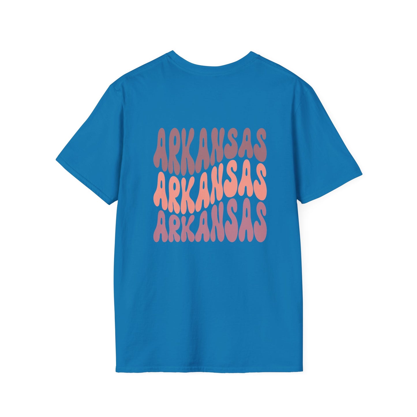 Retro Weekend Warrior Arkansas Softstyle T-Shirt