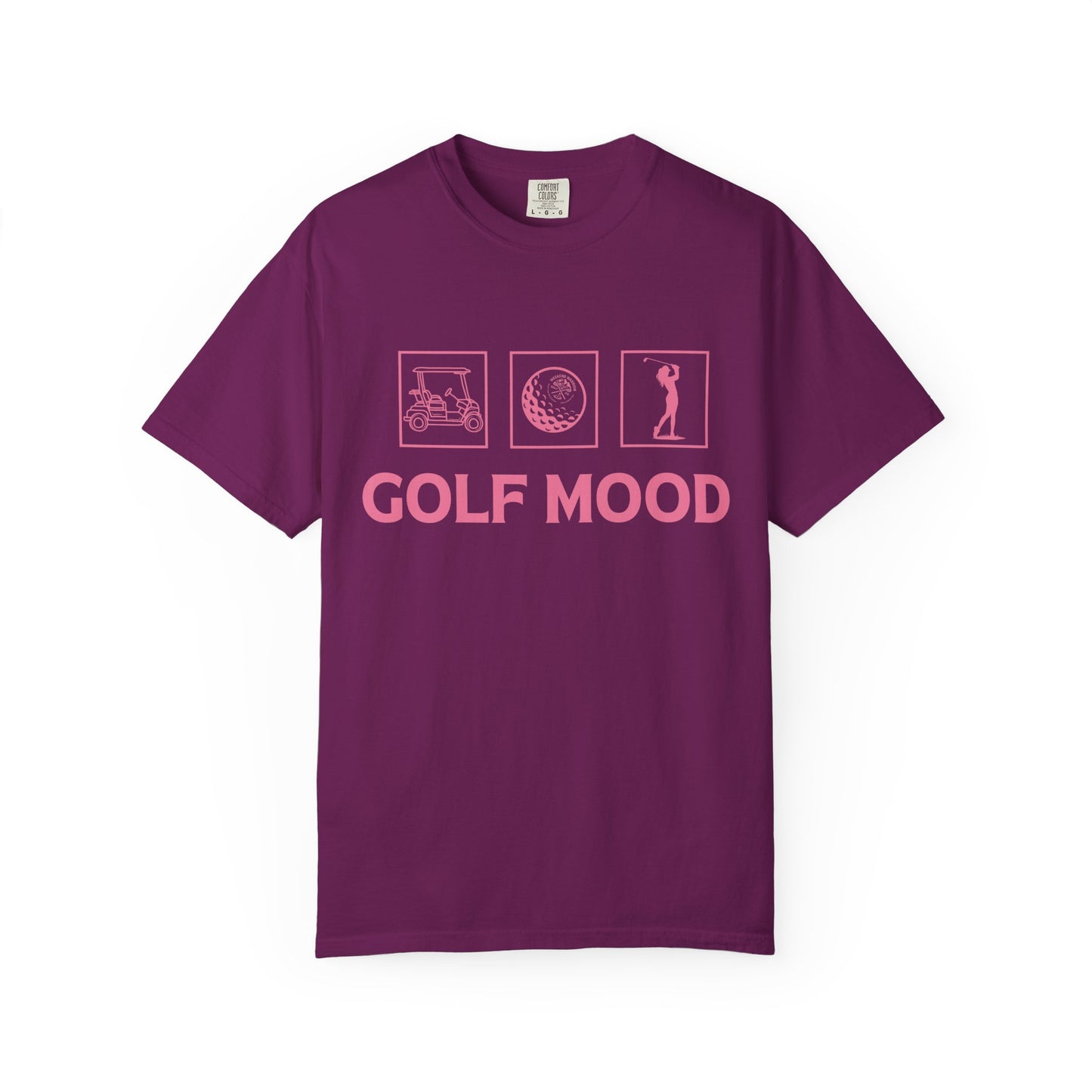 Weekend Warrior “Golf Mood” Women’s Tee, Cute Golfer T-shirt, Sporty Style, Women's Golf Apparel