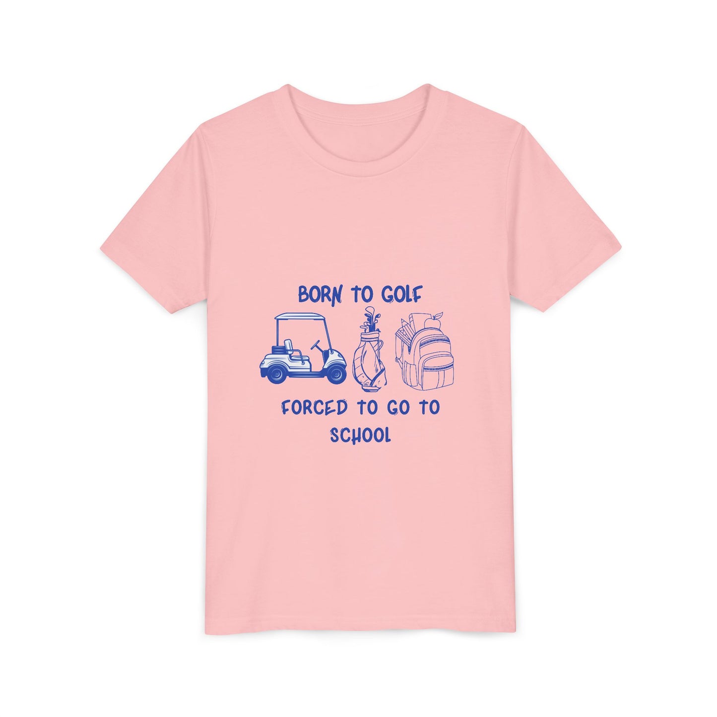 Weekend Warrior “Born to Golf”, Back to School, Kids Golfing Shirt
