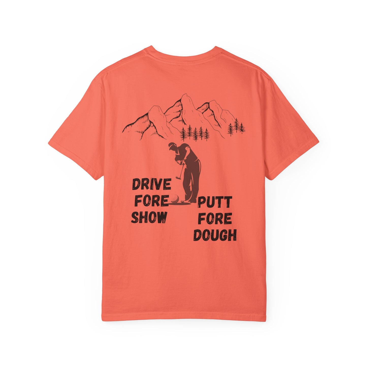 Weekend Warrior “Drive Fore Show” Men’s T Shirt, Men’s Golf Apparel, Men’s Golf T-Shirt, Weekend Warrior Golf Co., Weekend Warrior Golf Apparel