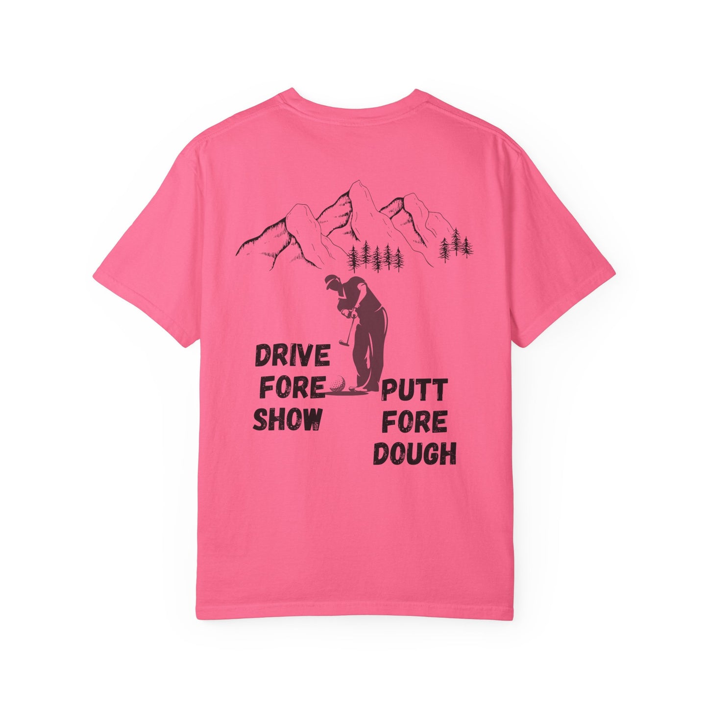 Weekend Warrior “Drive Fore Show” Men’s T Shirt, Men’s Golf Apparel, Men’s Golf T-Shirt, Weekend Warrior Golf Co., Weekend Warrior Golf Apparel