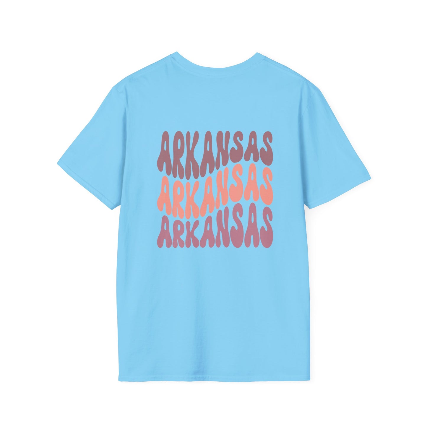 Retro Weekend Warrior Arkansas Softstyle T-Shirt