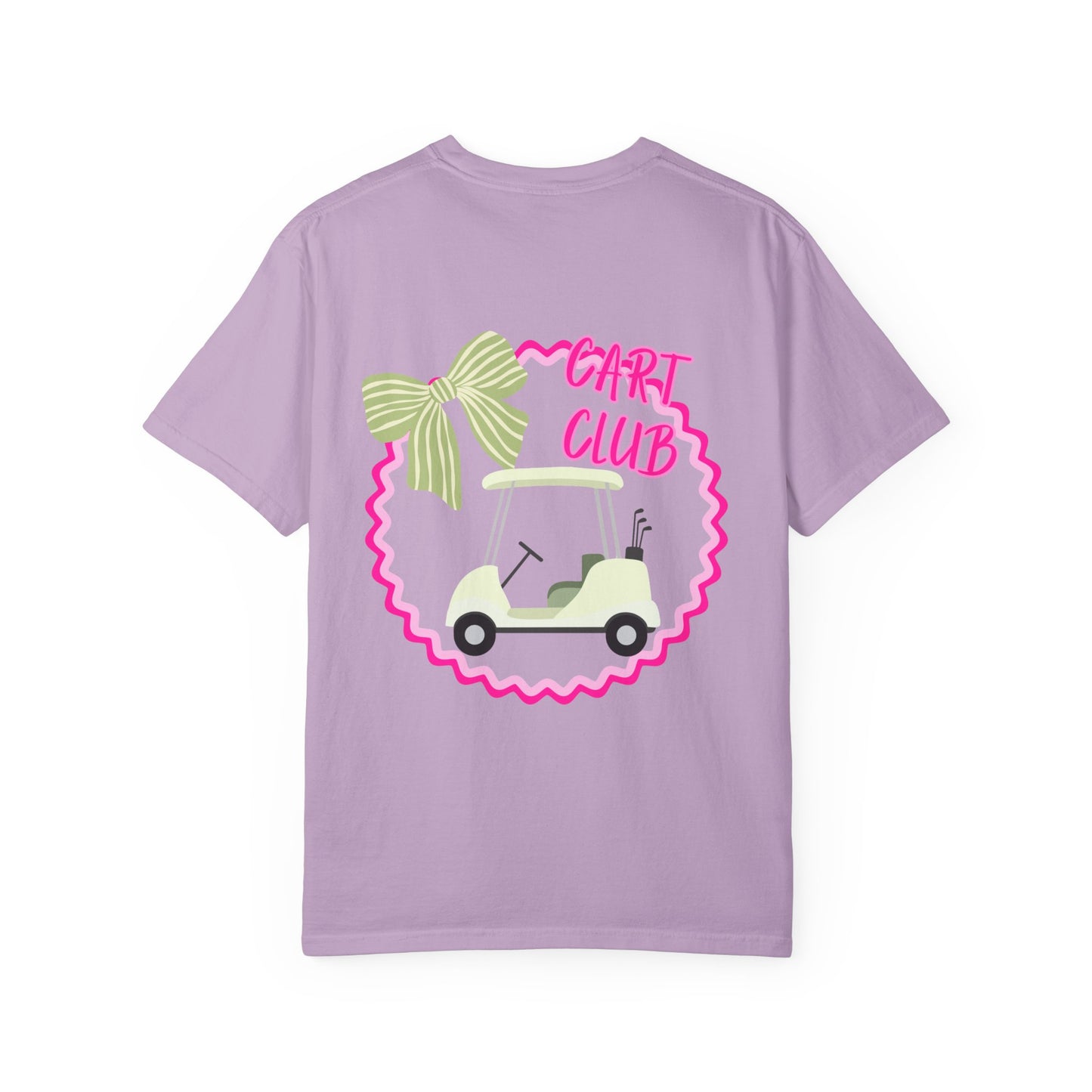 Weekend Warrior Golf “Cart Club” Women’s Tee, Cute Golfer T-shirt, Sporty Style, Women's Golf Apparel