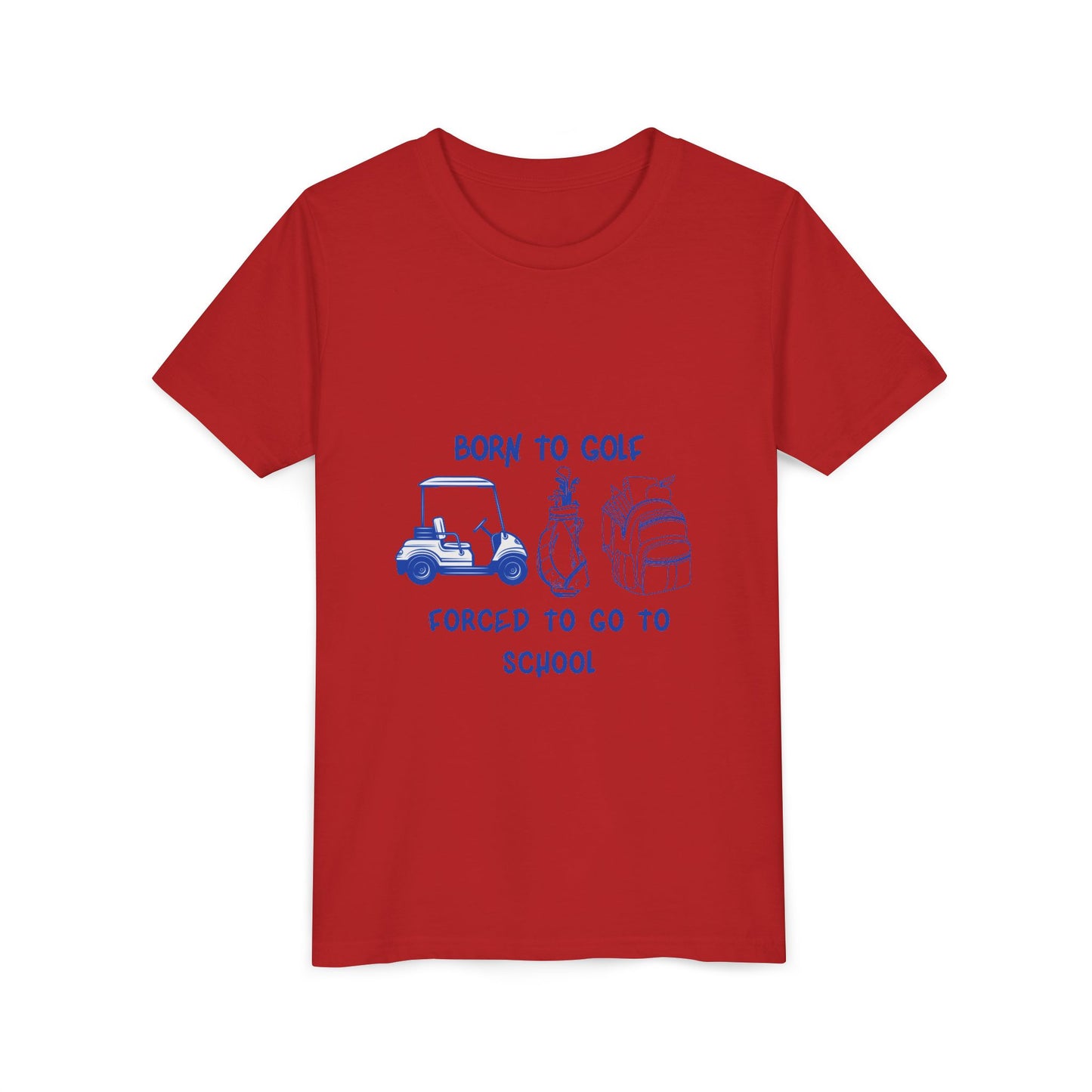 Weekend Warrior “Born to Golf”, Back to School, Kids Golfing Shirt