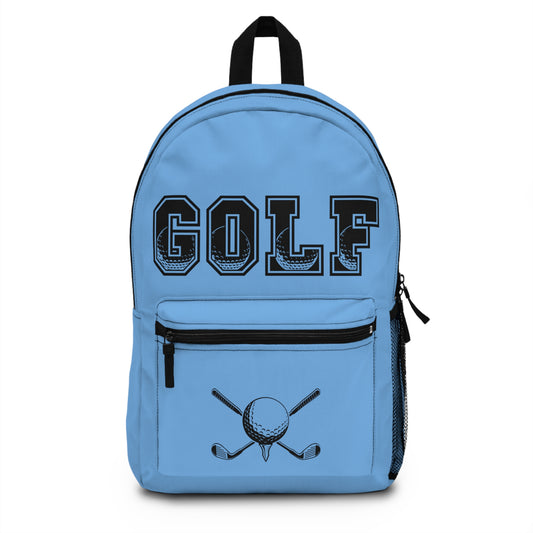 Weekend Warrior Golf Backpack - Light Blue-Stylish Golf Team Bag, Back to School