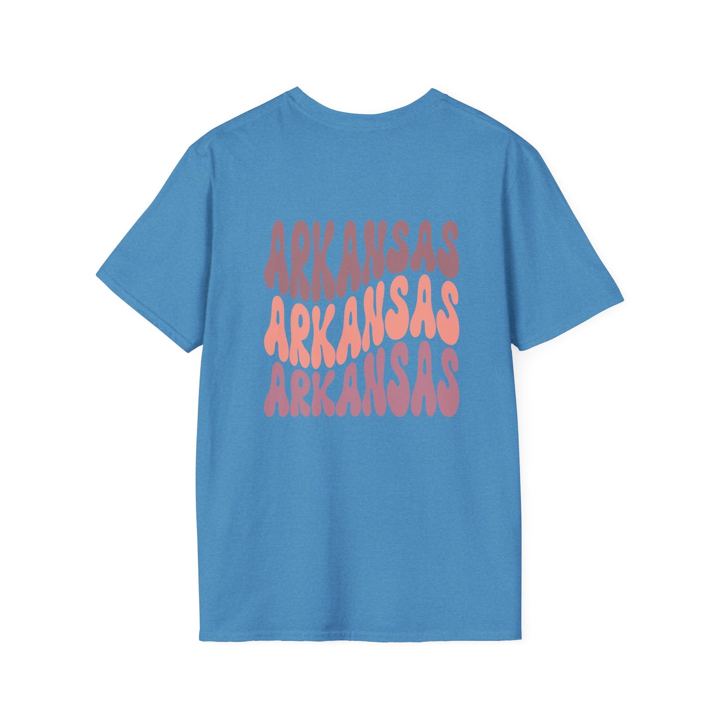 Retro Weekend Warrior Arkansas Softstyle T-Shirt