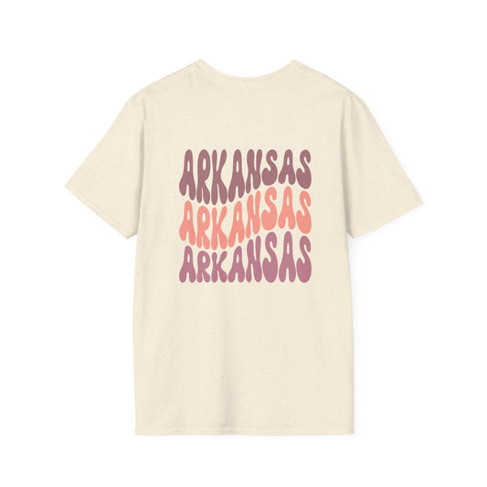Retro Weekend Warrior Arkansas Softstyle T-Shirt