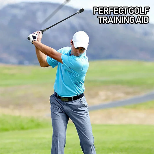 Golf Swing Trainer Stick – Indoor/Outdoor Practice Tool for Tempo & Strength Training
