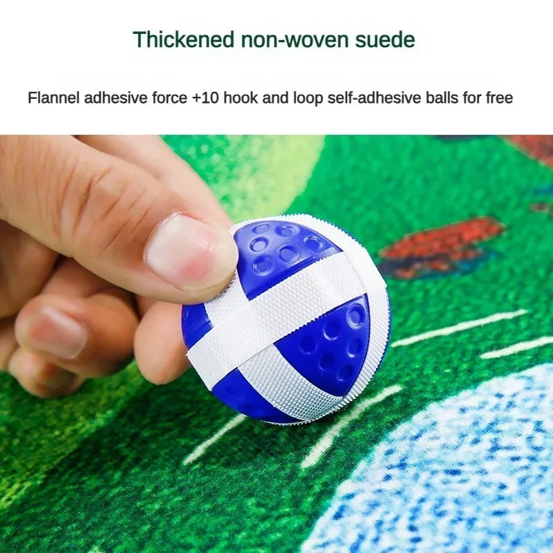Dartboard Golf Chipping Mat – Indoor/Outdoor Velcro Target Trainer