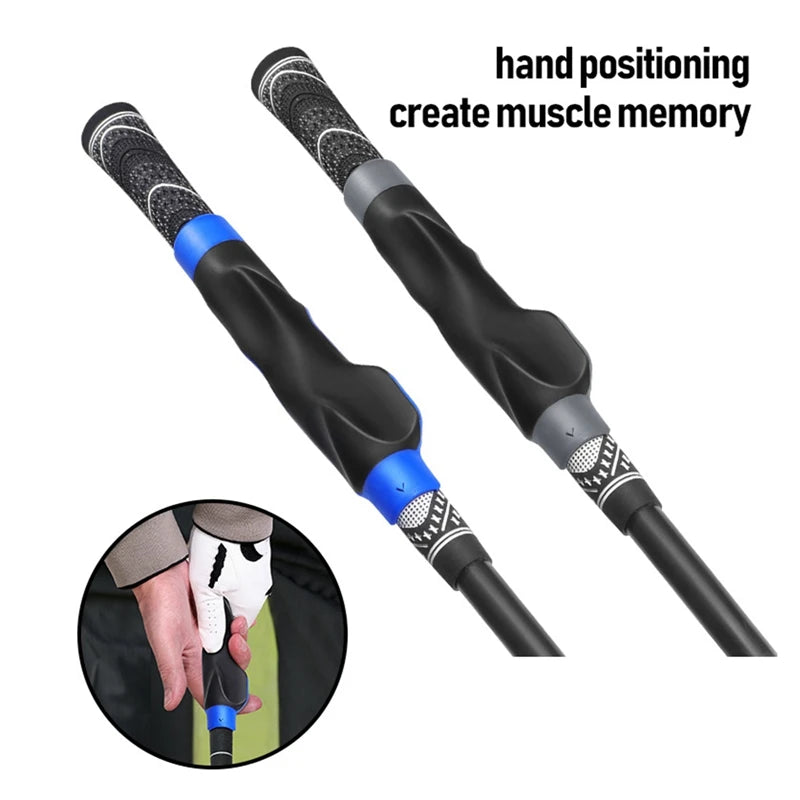 Portable Golf Grip Trainer – Right-Handed Swing Training Aid for Proper Hand Placement
