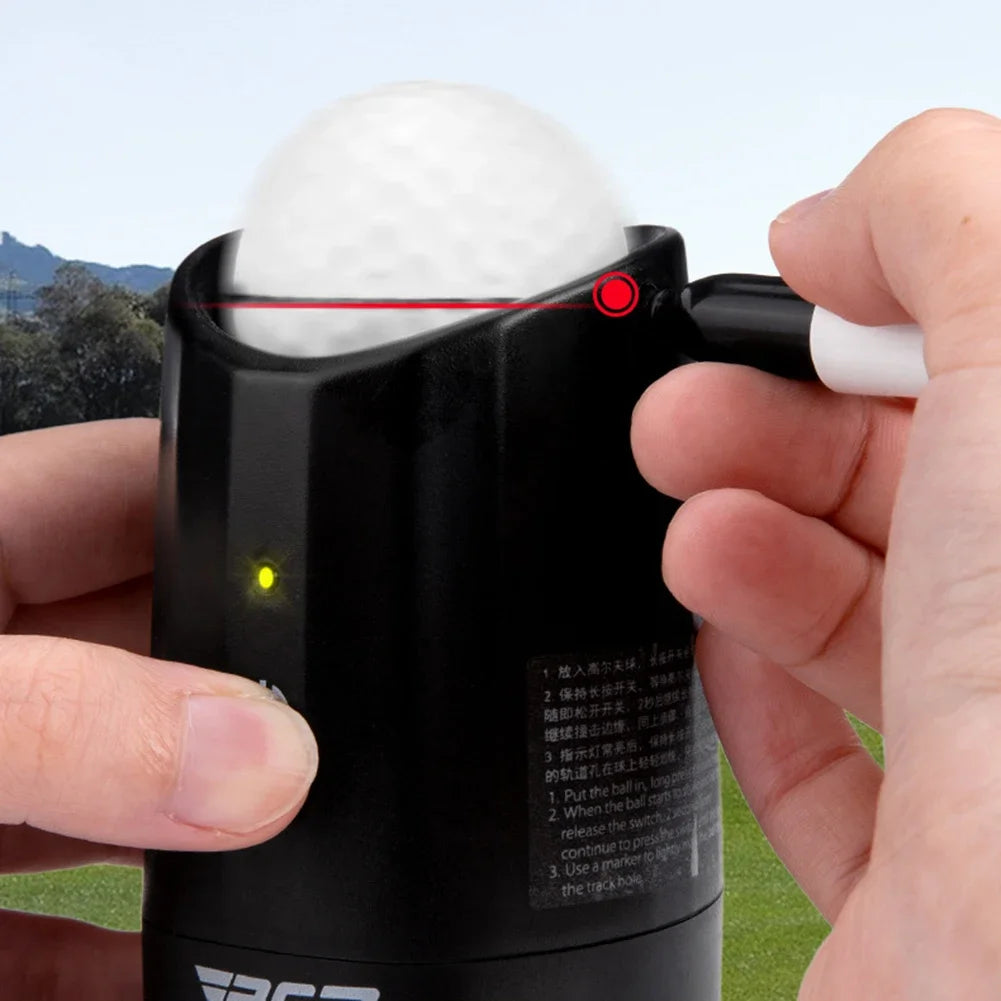 Electric Golf Ball Liner – Auto Gravity Marker Tool for Dead-Straight Putts