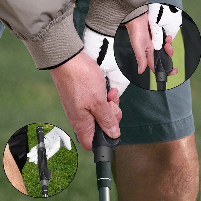 Portable Golf Grip Trainer – Right-Handed Swing Training Aid for Proper Hand Placement